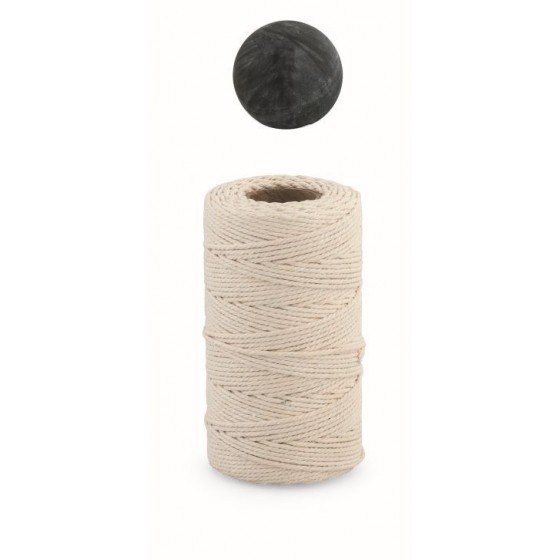 Cordelette coton 2 mm / 100 Mètres